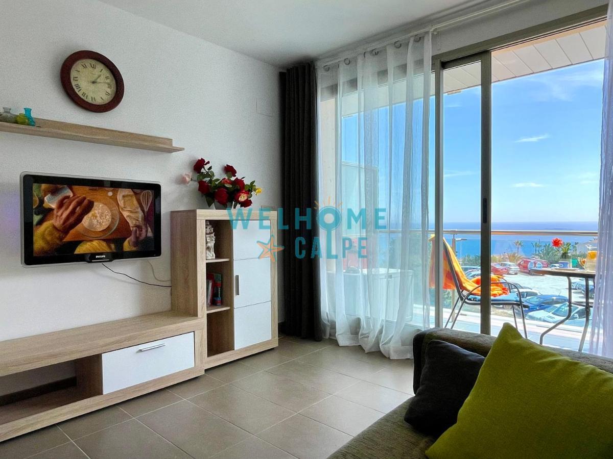 칼페 Lima Con Piscina Y Vista Al Mar 아파트 외부 사진