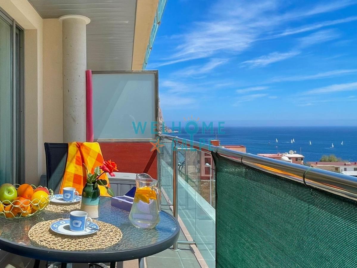 칼페 Lima Con Piscina Y Vista Al Mar 아파트 외부 사진