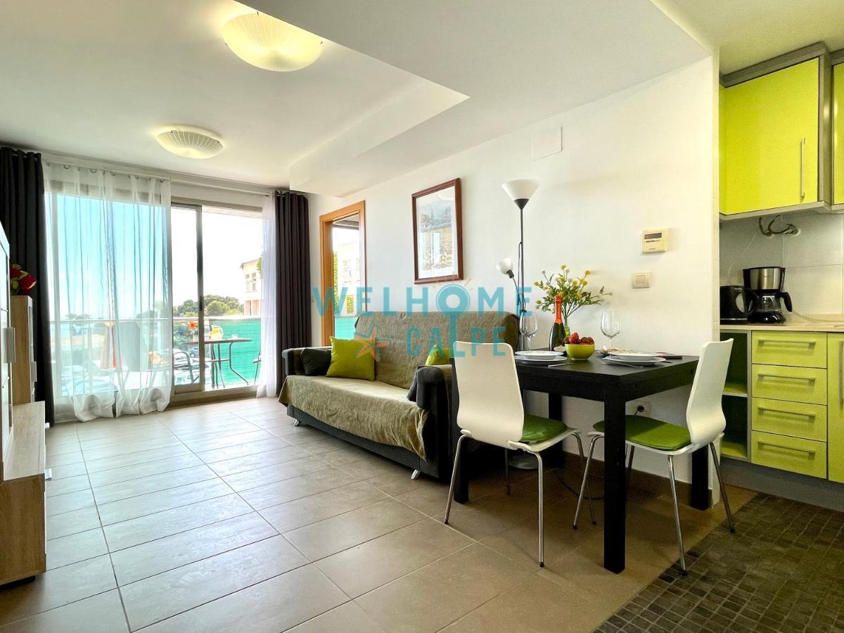 칼페 Lima Con Piscina Y Vista Al Mar 아파트 외부 사진