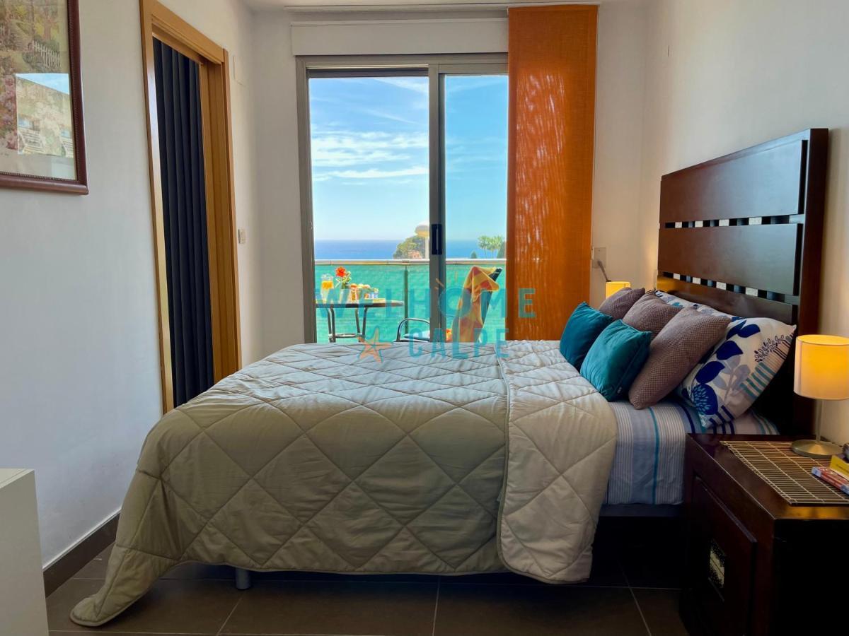 칼페 Lima Con Piscina Y Vista Al Mar 아파트 외부 사진