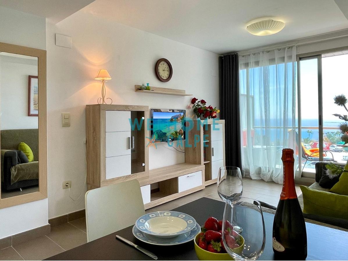칼페 Lima Con Piscina Y Vista Al Mar 아파트 외부 사진