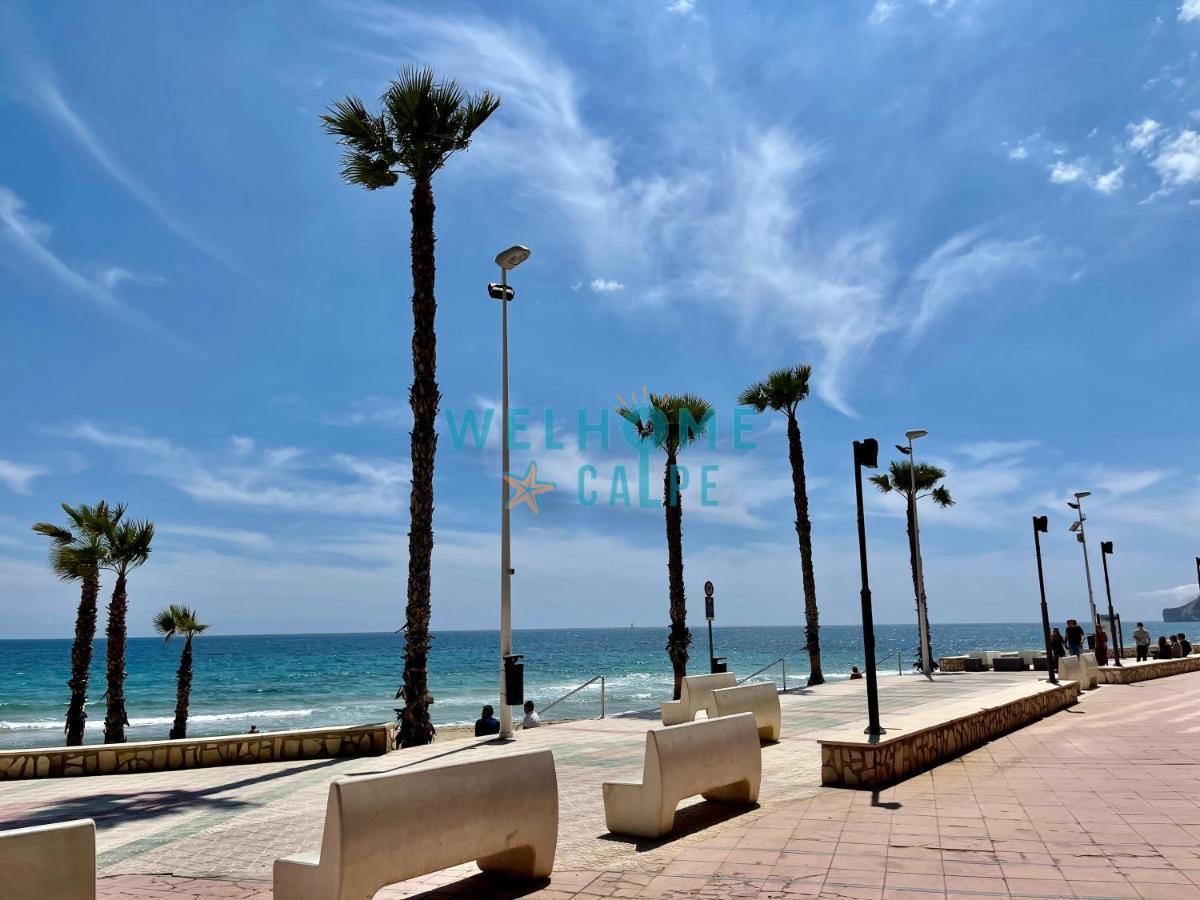 칼페 Lima Con Piscina Y Vista Al Mar 아파트 외부 사진