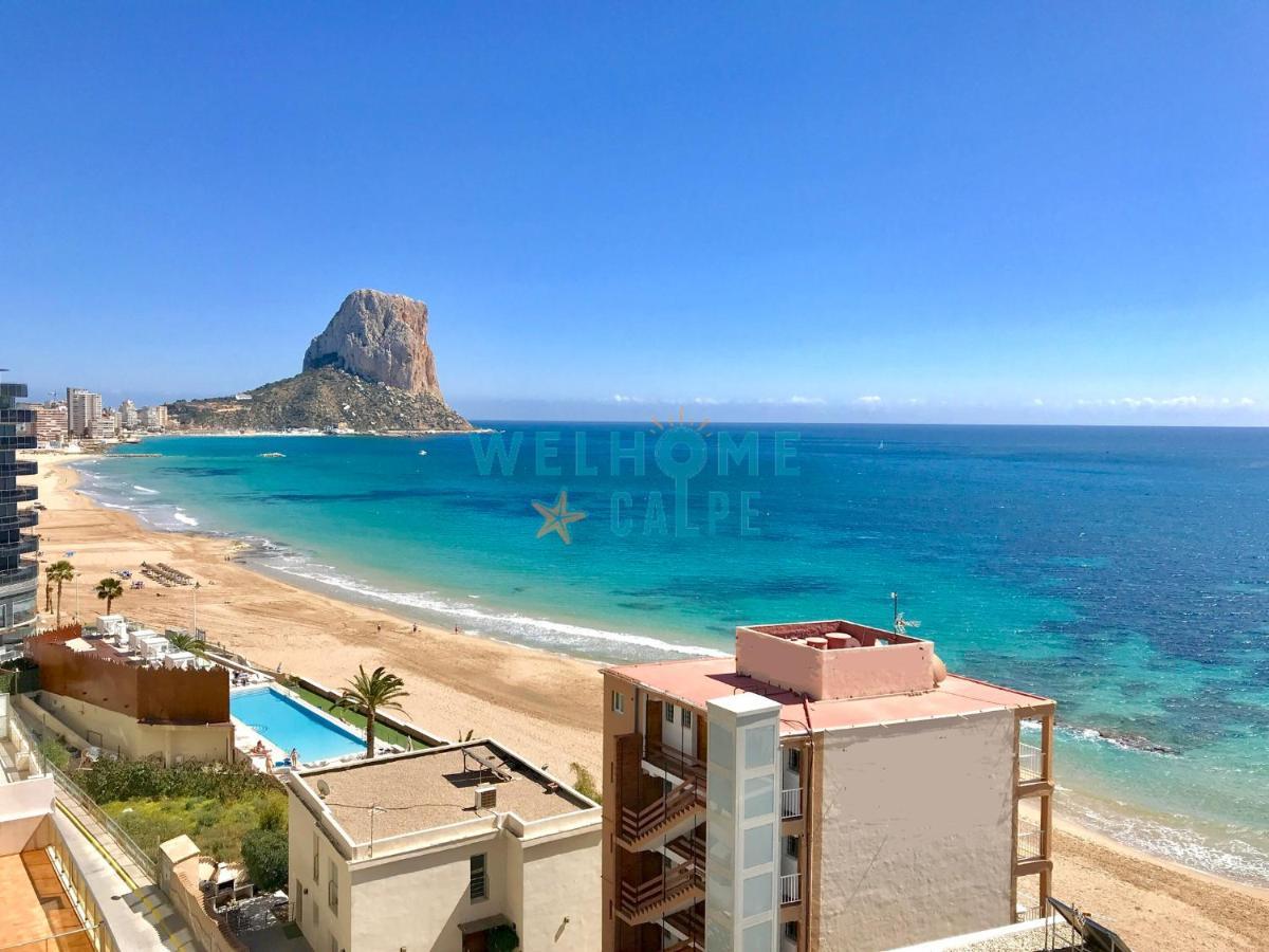 칼페 Lima Con Piscina Y Vista Al Mar 아파트 외부 사진