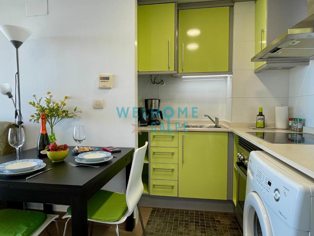 칼페 Lima Con Piscina Y Vista Al Mar 아파트 외부 사진