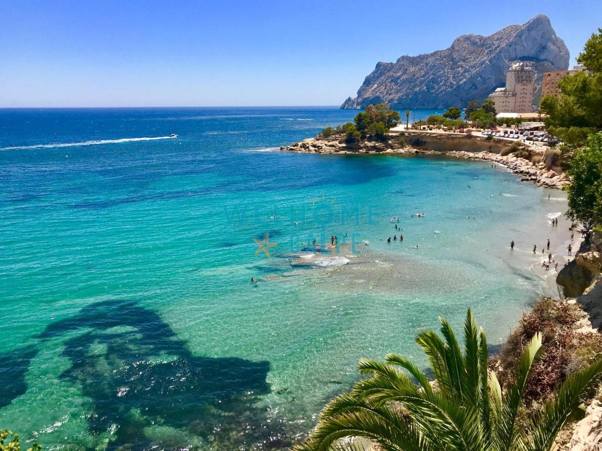 칼페 Lima Con Piscina Y Vista Al Mar 아파트 외부 사진