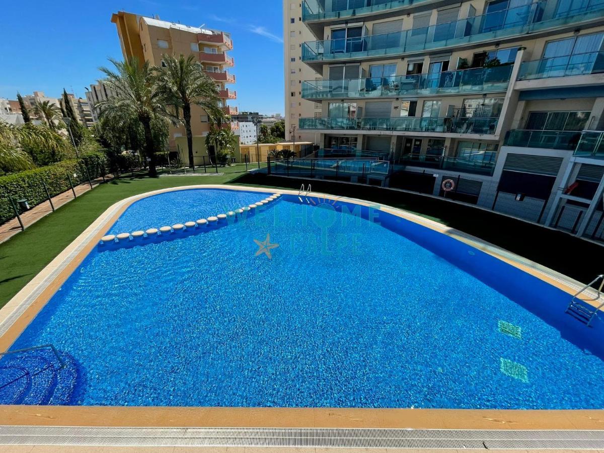 칼페 Lima Con Piscina Y Vista Al Mar 아파트 외부 사진