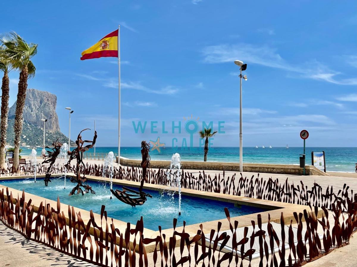 칼페 Lima Con Piscina Y Vista Al Mar 아파트 외부 사진