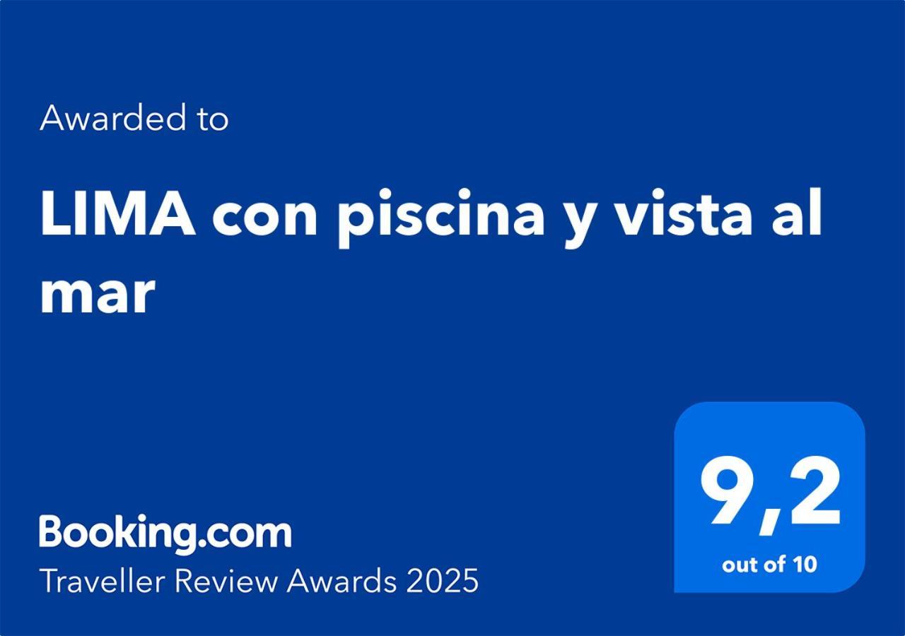 칼페 Lima Con Piscina Y Vista Al Mar 아파트 외부 사진